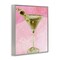 Stupell Industries Slightly Dirty Martini Framed Giclee Wall Art Design by Graffi*tee Studios